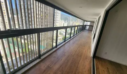 Apto de 144m2 2 vgs com Infratotal em rua silenciosa Botafogo