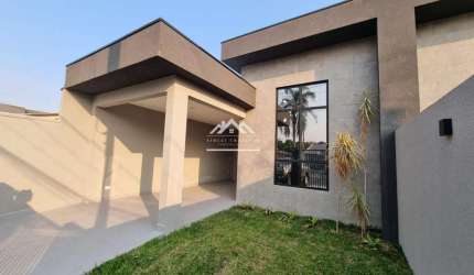 Casa para Venda em São José dos Pinhais, Cidade Jardim, 3 dormitórios, 1 suíte, 1 banheiro, 2 vagas