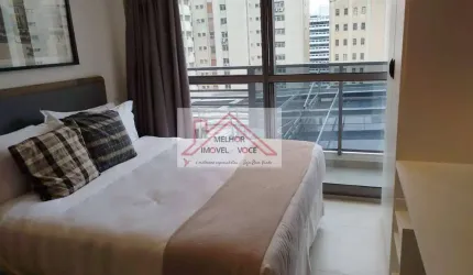 STUDIO MOBILIADO PARA LOCAÇÃO BELA VISTA PRÓXIMO A AVENIDA NOVE DE JULHO