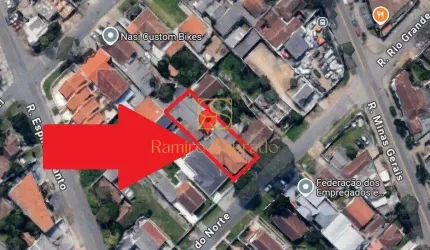 TERRENO ZR-3 NO GUAÍRA  637M  COM 5 KITNETS E CASA, IDEAL PARA INVESTIMENTO
