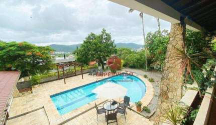 Casa com 5 dormitórios à venda, 411 m² por R$ 2.299.000,00 - Trindade - Florianópolis/SC