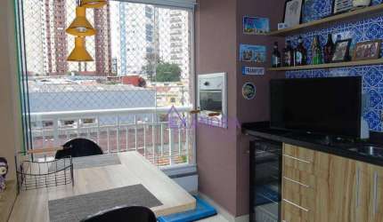 Apartamento com 2 dormitórios à venda, 57 m² por R$ 629.000,00 - Vila Gumercindo - São Paulo/SP