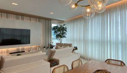 Apartamento 3 suítes, 165 m² todo mobiliado e vista 360 graus Itajaí.