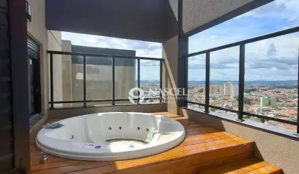 Cobertura Duplex 143m²- 3 SUÍTES - 3 VAGAS - Residencial Quartier, Bragança Paulista