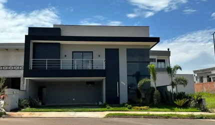 Sobrado Recém-Construído de 289m² com 3 Suítes em Condomínio de Luxo – Condomínio Pau Brasil, Parqu