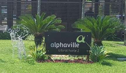 Lote à venda Alphaville Litoral Norte 2