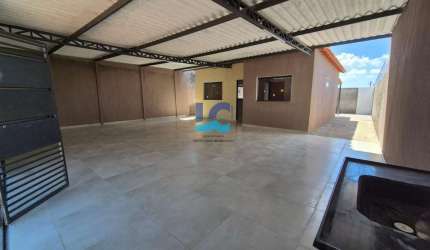 Casa para Venda em Águas Lindas de Goiás, Parque da Barragem Setor 07, 2 dormitórios, 1 suíte, 3 vagas