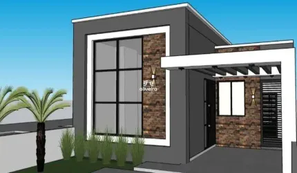 Casa de três dormitórios no Liberdade.