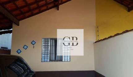 Casa com 2 dormitórios à venda por R$ 370.000 - Itaguaí - Mongaguá/SP