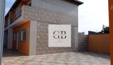 Sobrado com 2 dormitórios à venda, 75 m² por R$ 240.000,00 - Balneário Itaguaí - Mongaguá/SP