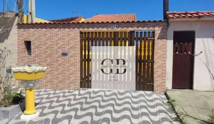 Casa com 2 dormitórios à venda por R$ 350.000,00 - Jardim Praia Grande - Mongaguá/SP