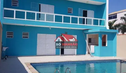 Sobrado com 2 dormitórios à venda, 410 m² por R$ 450.000,00 - Balneário Itaguaí - Mongaguá/SP