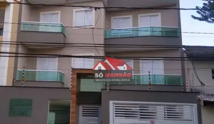 Cobertura com 2 dormitórios à venda, 106 m² por R$ 470.000,00 - Vila Valparaíso - Santo André/SP