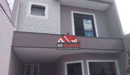 Sobrado com 3 dormitórios à venda, 165 m² por R$ 950.000,00 - Vila Rosa - São Bernardo do Campo/SP