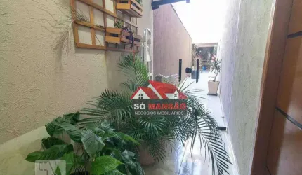 Sobrado com 3 dormitórios à venda, 193 m² por R$ 750.000,00 - Jardim Las Vegas - Santo André/SP