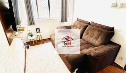 Apartamento com 1 dormitório à venda, 46 m² por R$ 230.000,00 - Assunção - São Bernardo do Campo/SP