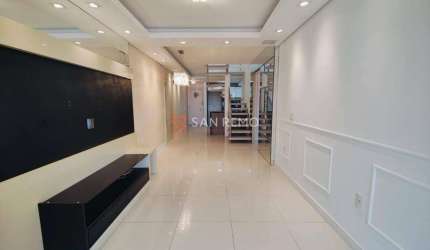 Cobertura com 3 quartos para alugar na Rua Afonso Pena, 1125, Estreito, Florianópolis, 174 m2 por R$ 8.500