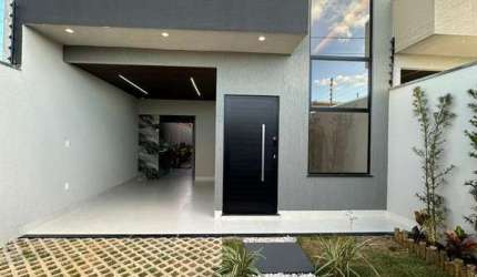 Casa com 3 quartos à venda na Rua JP 8, 40, Residencial Vida Nova, Anápolis por R$ 410.000