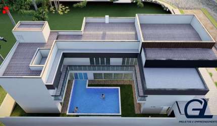 Casa em condomínio fechado com 4 quartos à venda na Rua Di Cavalcante, 30, Condomínio Residencial Belas Artes, Anápolis por R$ 5.700.000