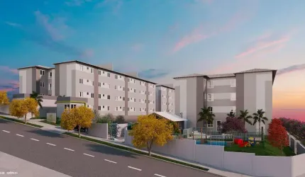 Apartamento para Venda em Contagem, Nacional, 2 dormitórios, 1 banheiro, 1 vaga