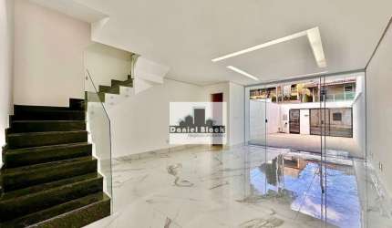 Casa Moderna 3 Quartos c/ Suíte, 110m², 2 Vagas – Bairro Santa Branca/Pampulha – Belo Horizonte