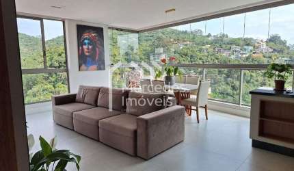 Apartamento mobiliado com 3 suítes à venda, 134 m² por R$ 1.700.000 - Fazenda - Itajaí/SC