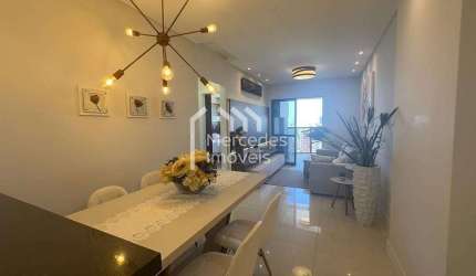 Apartamento mobiliado, 2 suítes à venda, 72 m² por R$ 950.000 - Centro - Itajaí/SC
