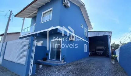 Casa com galpão, 2 dormitórios à venda, 309 m² por R$ 1.300.000 - São Vicente - Itajaí/SC