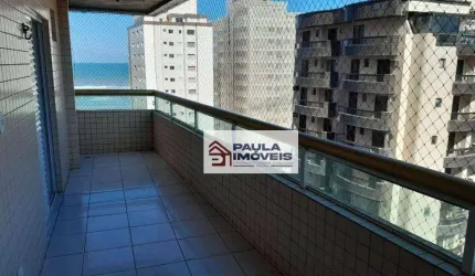 Apartamento com 2 dormitórios para alugar, 99 m² por R$ 3.850,01/mês - Vila Guilhermina - Praia Grande/SP