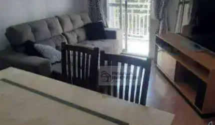 Apartamento com 3 dormitórios à venda, 60 m² por R$ 380.000,00 - Parque Novo Mundo - São Paulo/SP