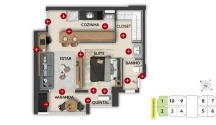 Apartamento Moderno Patriani à Venda em Campinas-SP – Sofisticação e Conforto!