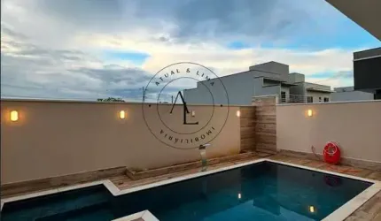 Casa Luxuosa em Condomínio Fechado: Sofisticação e Conforto em Hortolândia