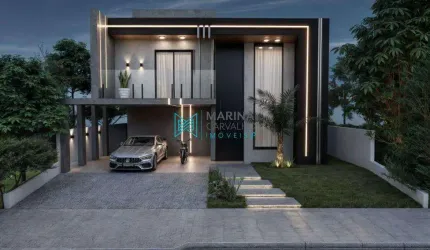 Casa com 3 quartos à venda, 252 m² por R$ 1.980.000 - Condomínio Gran Park - Vespasiano/MG