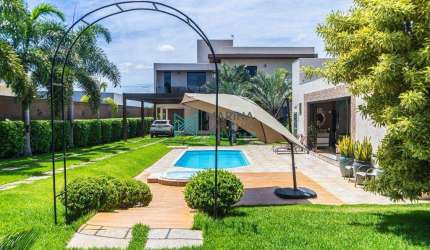 Casa com 4 quartos à venda, 343 m² por R$ 2.800.000 - Condomínio Mirante do Fidalgo - Lagoa Santa/MG