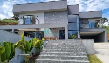 Casa com 4 quartos à venda, 320 m² por R$ 2.590.000 - Condomínio Terra Vista - Lagoa Santa/MG