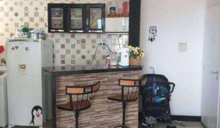 Apartamento com 1 dormitório à venda, 38 m²