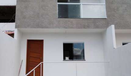 Casas 3 quartos com suíte e quintal em Macafé