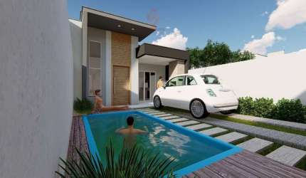 Casa Linear em Residencial Centro da Serra, Serra/ES