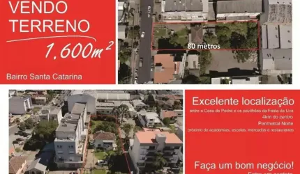 Terreno para venda  no Bairro Santa Catarina em Caxias do Sul