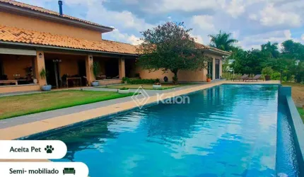 Casa semi-mobiliada para locação e venda no Condomínio Haras Paineiras na cidade de Salto