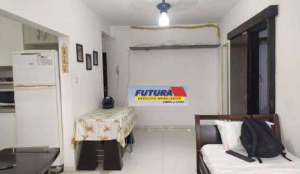 Apartamento com 1 dormitório à venda, 45 m² por R$ 220.000,00 - Biquinha - São Vicente/SP