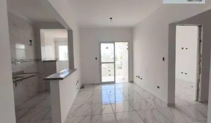 Apartamento com 2 dormitórios à venda, 62 m² por R$ 375.000,00 - Vila Guilhermina - Praia Grande/SP