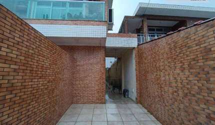 Casa com 3 dormitórios à venda, 102 m² por R$ 400.000,00 - Catiapoã - São Vicente/SP