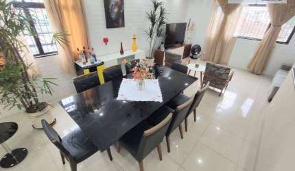 Sobrado com 4 dormitórios à venda, 196 m² por R$ 460.000,00 - Parque São Vicente - São Vicente/SP