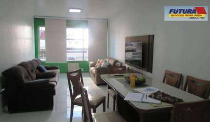 Apartamento com 2 dormitórios à venda, 103 m² por R$ 500.000,00 - Itararé - São Vicente/SP