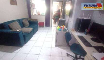 Casa com 2 dormitórios à venda, 72 m² por R$ 180.000,00 - Conjunto Residencial Tancredo Neves - São Vicente/SP