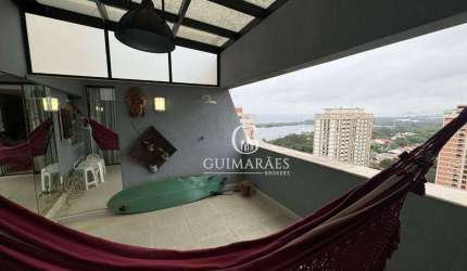 Cobertura Duplex com Vista Maravilhosa no Novo Leblon, Barra da Tijuca - 190m²