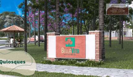 Residencial Bella Vita lotes 250 metros excelente localização