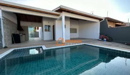 Casa para venda em Peruíbe com piscin
