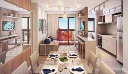 Apartamento com 2 quartos à venda na Rua Monsenhor Ivo Zanlorenzi, 5145, Ecoville, Curitiba, 44 m2 por R$ 503.400